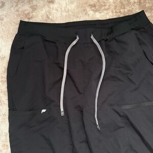 Fabletics Jogger Scrub Pants with Gray Detail